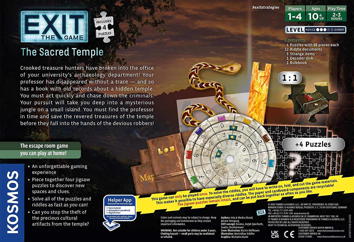 Exit the Game : The Sacred Temple